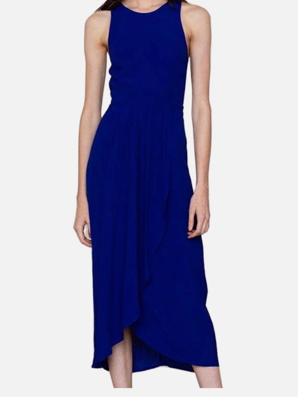 Yumi Kim Cobalt Blue Sleeveless Midi Dress